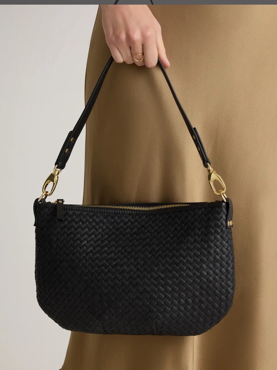 Quince Handbags - Quince Sloane Handwoven Mini Shoulder Bag